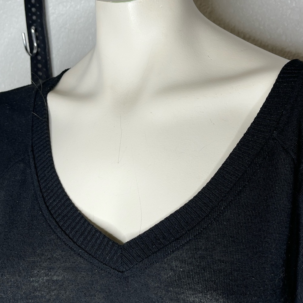One Step Up Black Sweater - Picture 2 of 6